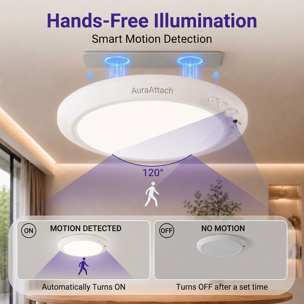 AuraAttach™ Magnetic Smart Light